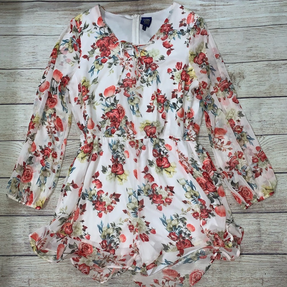 Floral romper